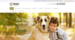 Desktop Screenshot of drbobbayloranimalclinic.com